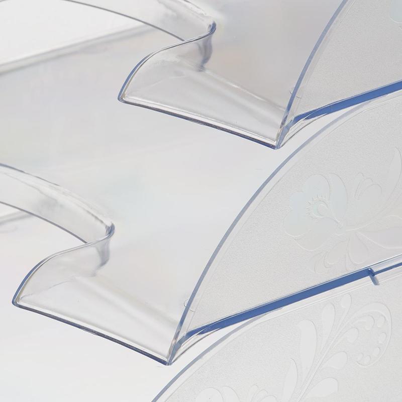 Лоток горизонтальный Комус Русская серия, прозрачный