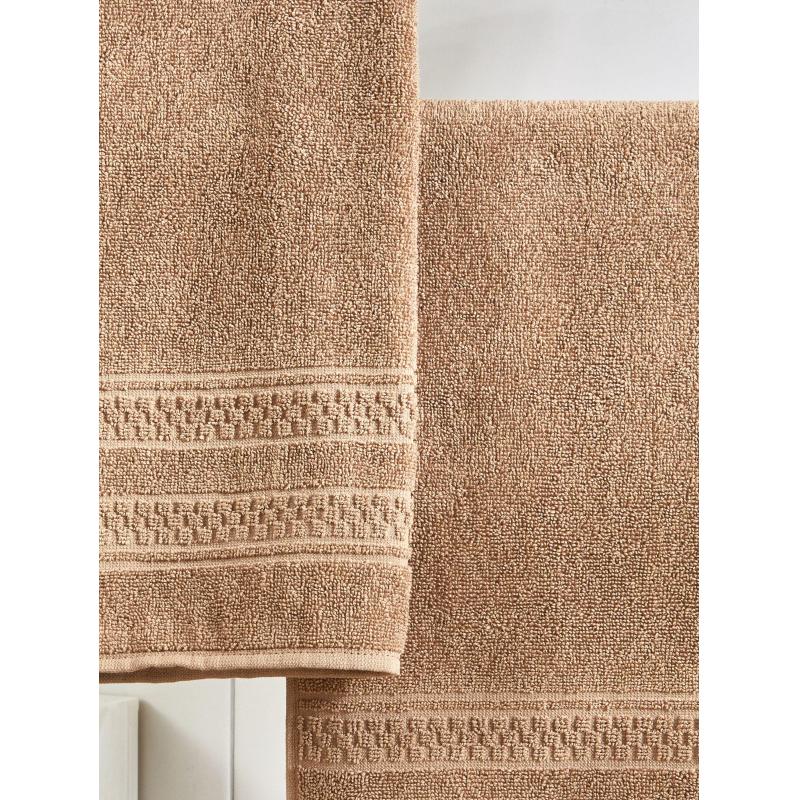 Набор полотенец махровых  для рук 50х80 см, 450 г/м2, Хаки 2шт