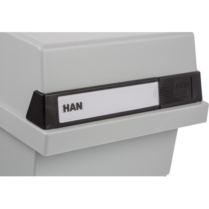 Картотека для карточек А6 на 1300шт HAN закрытая '956/11