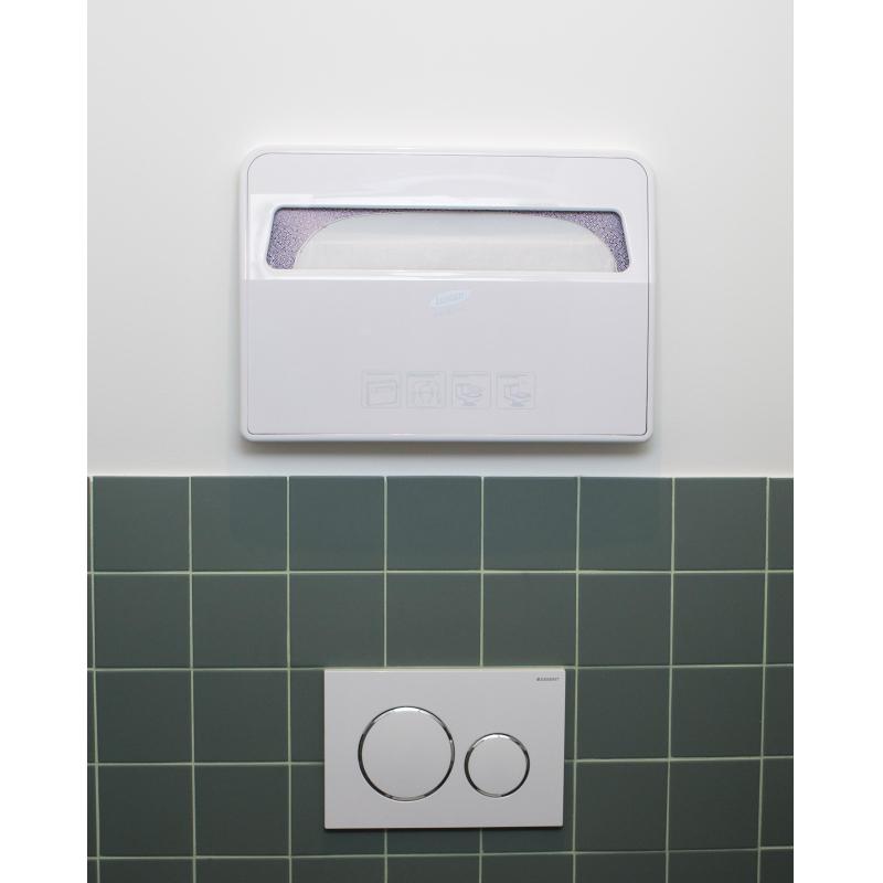 Диспенсер для покрытий на унитаз Luscan Prof Etalon белый VX781