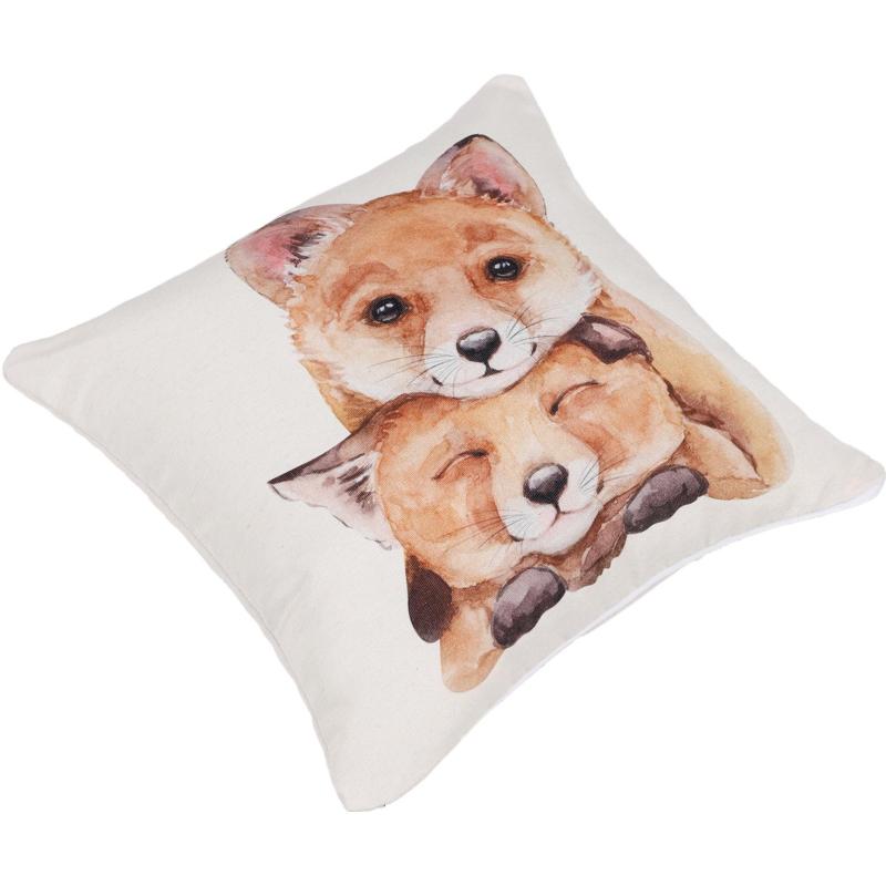 Подушка декоративная 40х40см (хлопок 60%, ПЭ 40%/новолон ПЭ), ПД40-122