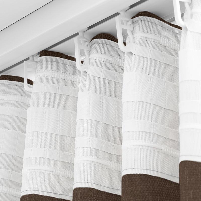 Штора Волшебная Ночь, Рогожка 165х270 см Шоколад 797943