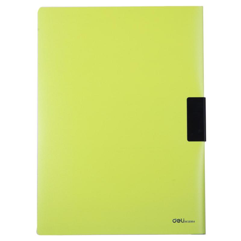 Папка c клипом для брошюровки Vivid A4 до 30листов  РР 0,3мм ассортимE38964