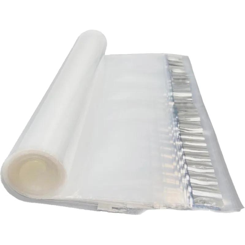 Курьер-пакет прозрачный, без кармана 100х150+40 мм, 50 мкм (100 шт/уп) 