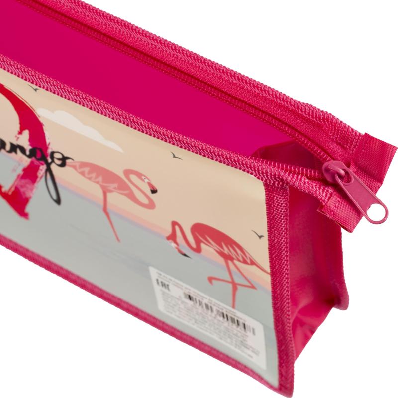 Папка для тетрадей А5 пластиковая, печать на картоне,молния сверху ПМ-А5-29