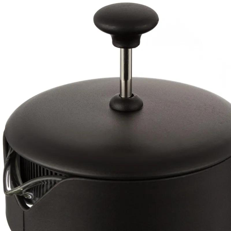 Френч-пресс 600мл Пуритама боросил.стекло, пластик ручка (B094)