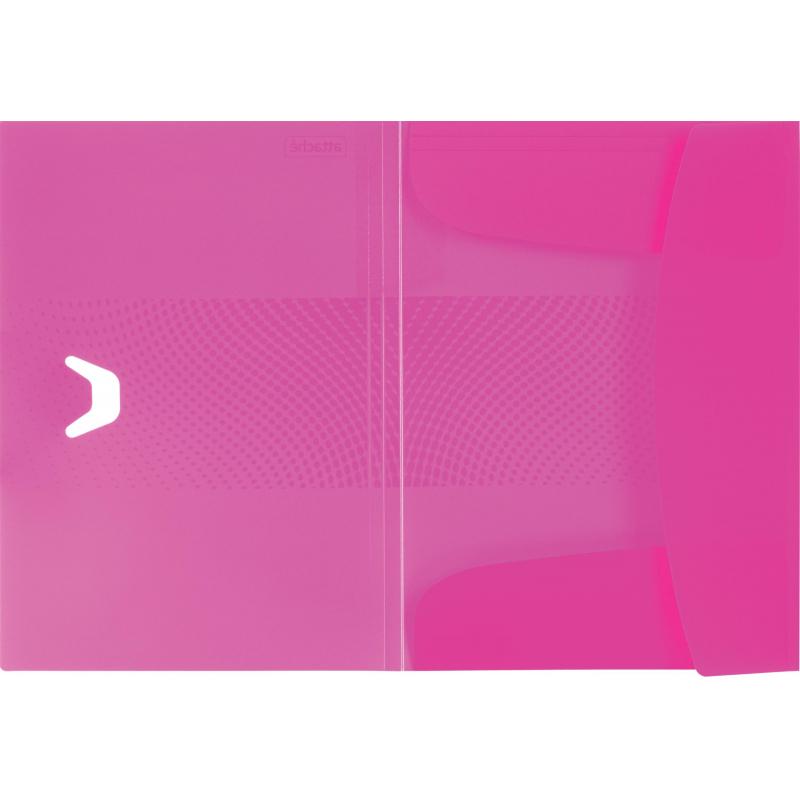 Папка на резинках Attache Digital,розовый