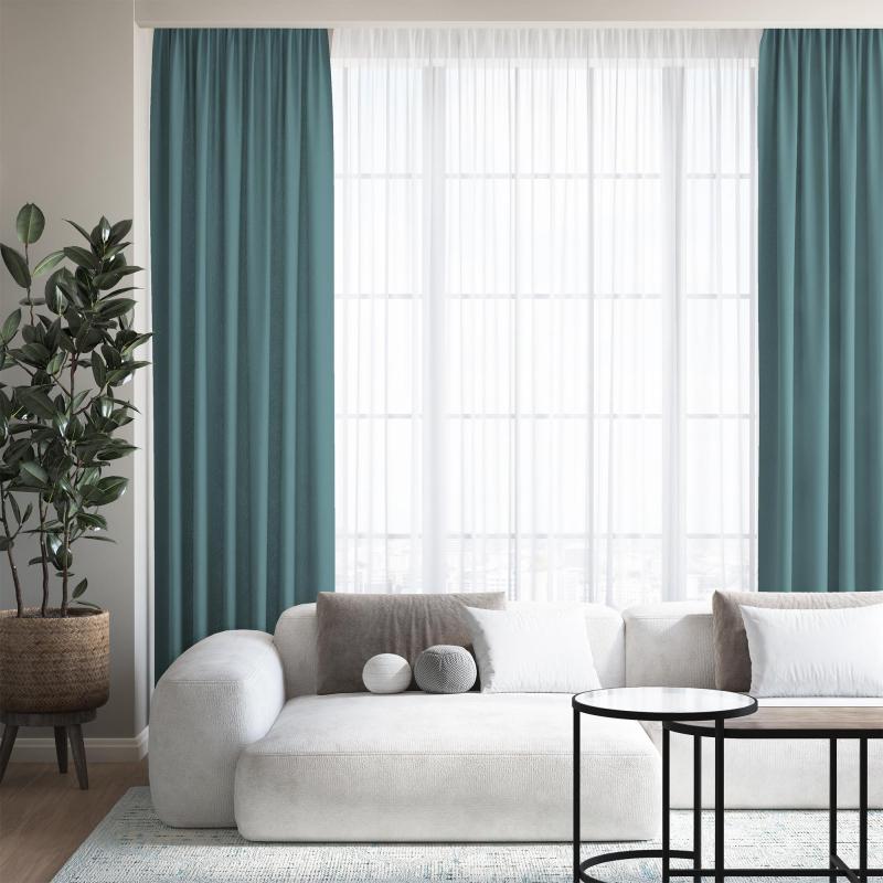 Штора Волшебная Ночь, Рогожка 200х270 см Топаз 796079