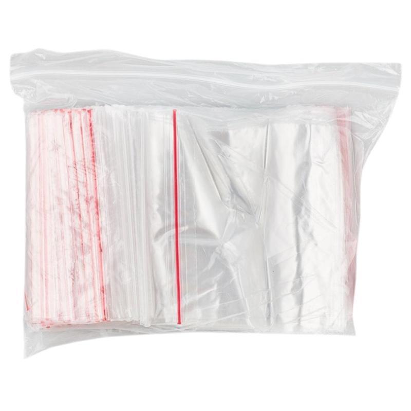 Пакет с замком (Zip Lock) 7х10 см,  32 мкм, 100 шт/уп