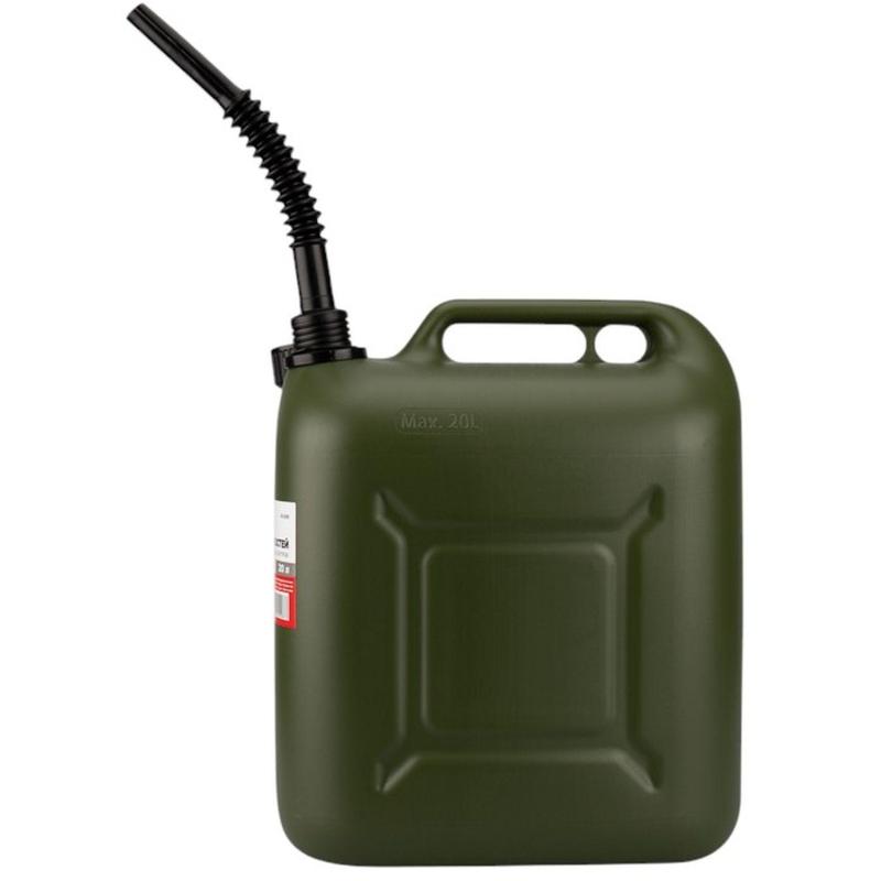 Канистра для ГСМ и тех.жидк., вертик, 20л, пласт, усиленная REXANT 80-0206