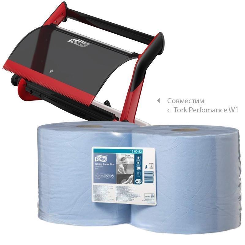 Бумага протирочная TorkW1/W2 2сл750лx2рул/к,съем.втул,гол.130052
