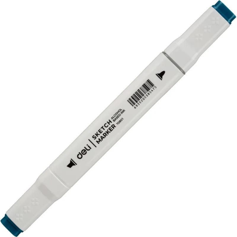 Набор маркеров для скетчинга Deli E70801-24 24цв/наб. двухстор