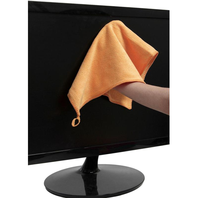 Салфетки из микрофибры набор 250 гр/м2,  30x30 см. (10 шт.) LIMROY LR-120