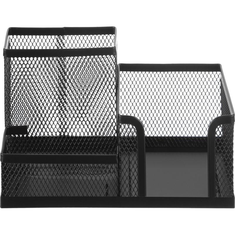 Подставка-органайзер для канц принадлежностей Attache черная 185x93x102мм