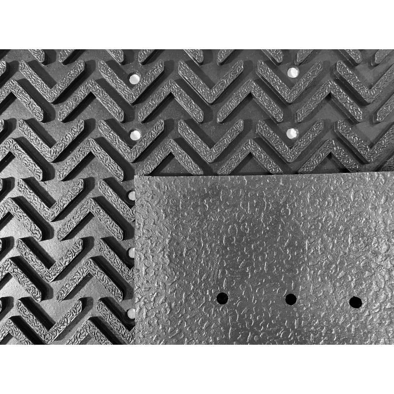 Коврик входной резиновый 60см x 90см х 9мм, стрелка