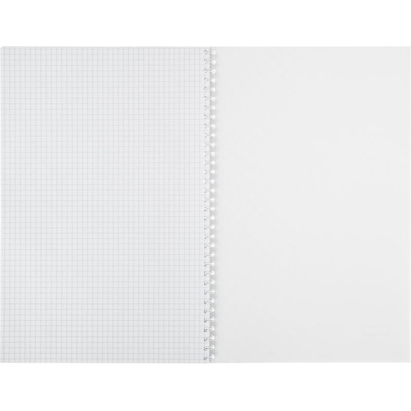 Бизнес-тетрадь А4 60л Attache Греция Голубой/Фиолет клет, 65г, греб, ВД-лак