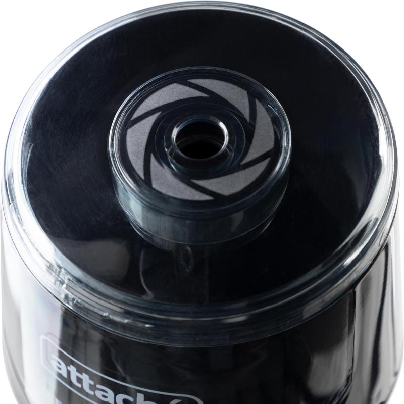 Точилка электрическая Attache,двойное лезвие,1отв,пит. от батареек АА,черн