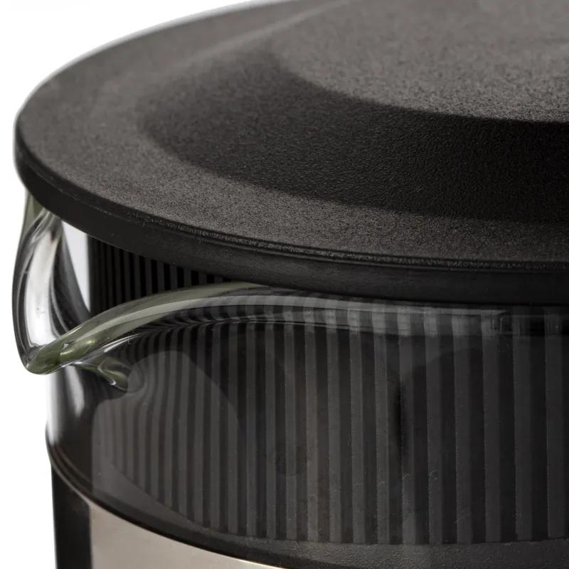 Френч-пресс 800мл Анксери боросил.стекло, пластик ручка, нерж. сталь (B05)