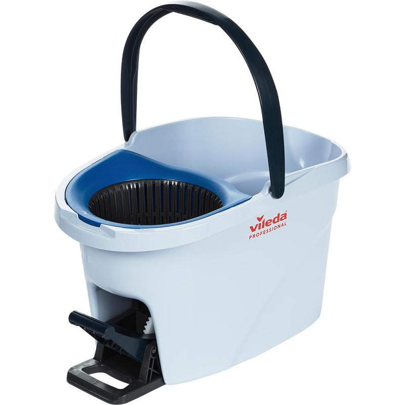 Комплект для уборки Vileda УльтраСпин Мини 158010 голубой стелескоп.ручкой