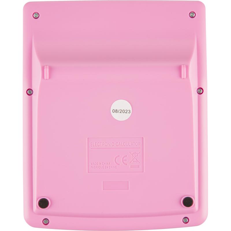 Калькулятор настольный КОМП Attache, AС-223R,8р,дв. пит, розовый,134x107x34