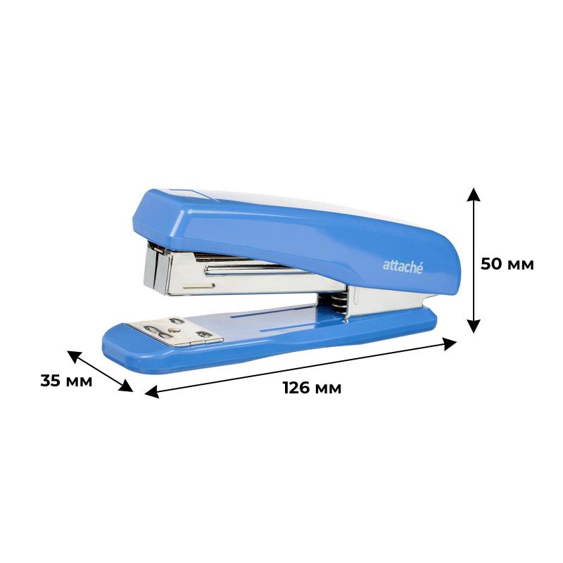 Степлер ATTACHE 8215 (N24/6&26/6) до 25 лист. синий
