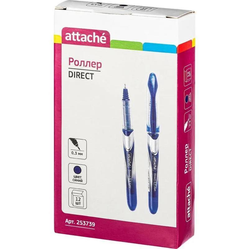 Роллер RX302602 игольчат.након. 0.3мм синий 12шт/уп