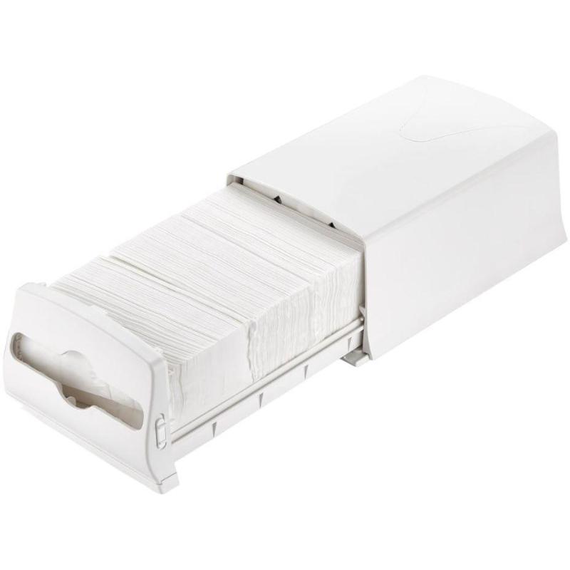 Диспенсер для салфеток Luscan Professional Optima maxline N4 белый