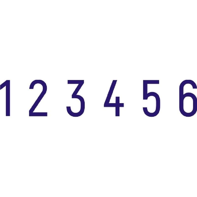 Нумератор ручной 6-и раз. высота шрифта 9мм 09006 Colop