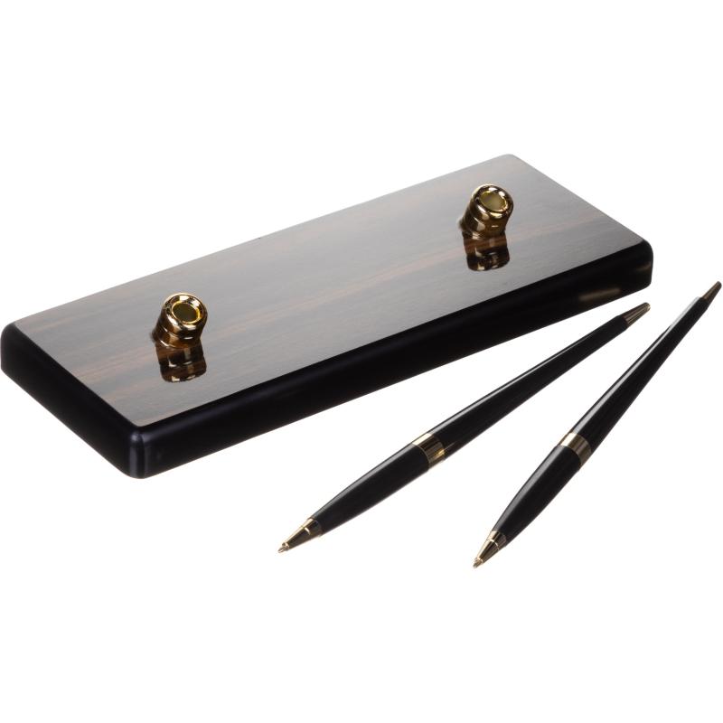 Набор настольный 6FE-1A на 6 предметов из МДФ, цвет: черное дерево