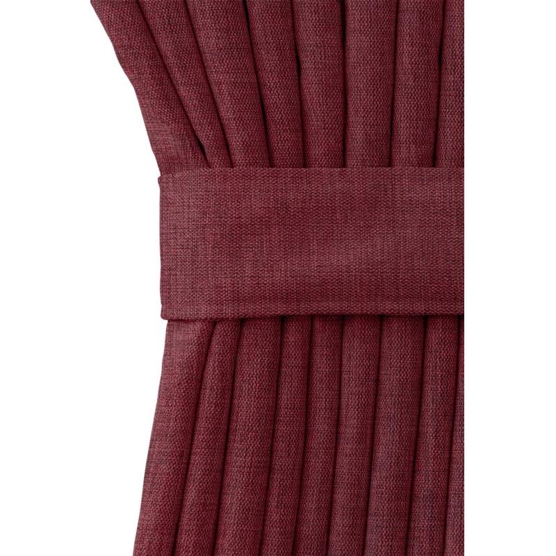 Штора Волшебная Ночь, Рогожка 165х270 см Бордо 791098