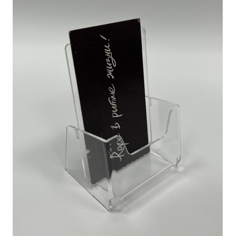 Подставка настольная Attache для визиток 90х57х50мм вертикальная БП 40002