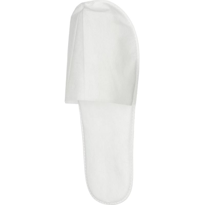 Тапочки одноразовые спанбонд,закр.мыс,спанбонд/пленэкс 4мм, (ПЛ-2) 1899150