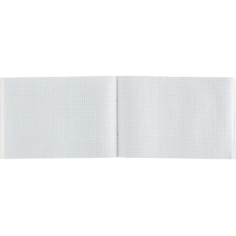 Книга учета Attache альбомная А4 клетка 96л, скоба, картон, офсет