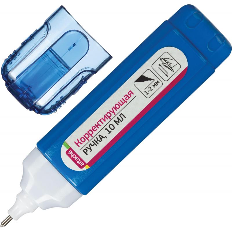 Корректирующий карандаш 10 мл Attache, металлический наконечник