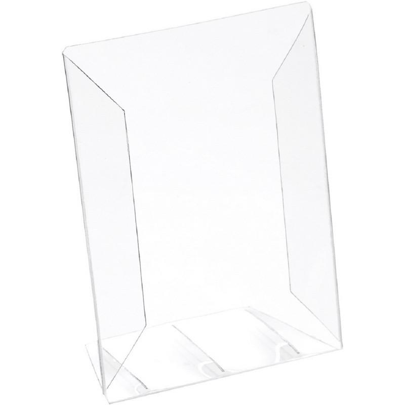 Ценникодержатель настольный для информации L-образный формата А6