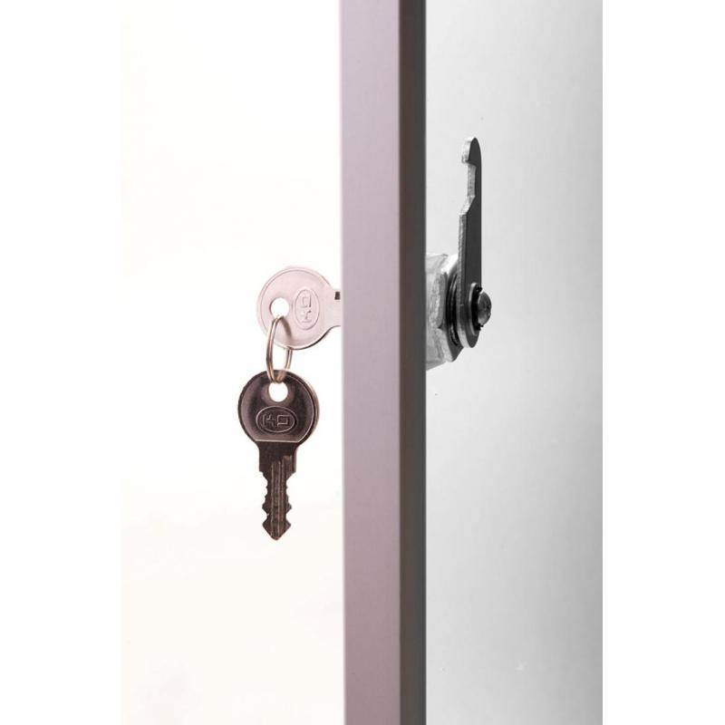 Доска-витрина для информации магн-маркерн Attache Window 90x120, алюм. рама