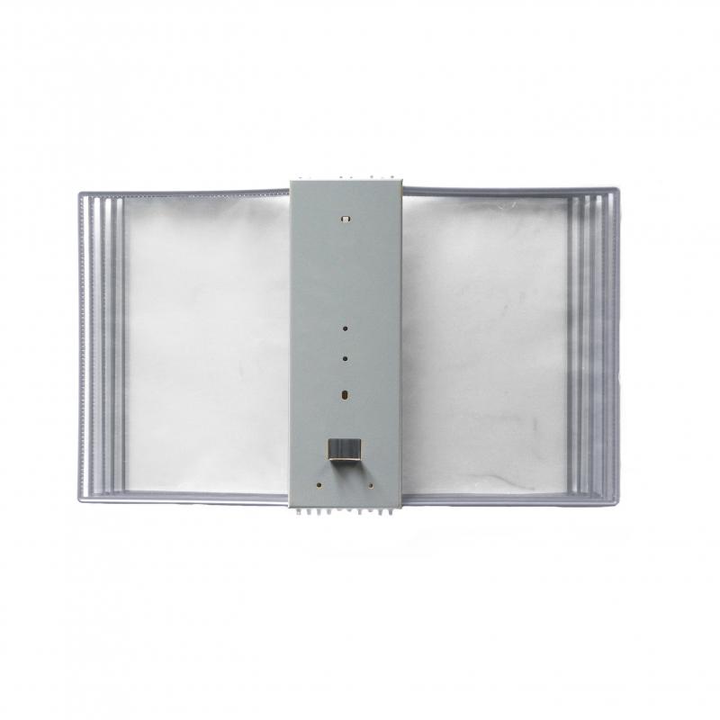 Демосистема настенная 10 панелей, серый, 2части