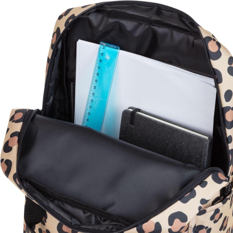 Рюкзак Комус Класс Квадро ЛЕО, темный, 1 отд., 3 кармана,37х28х13