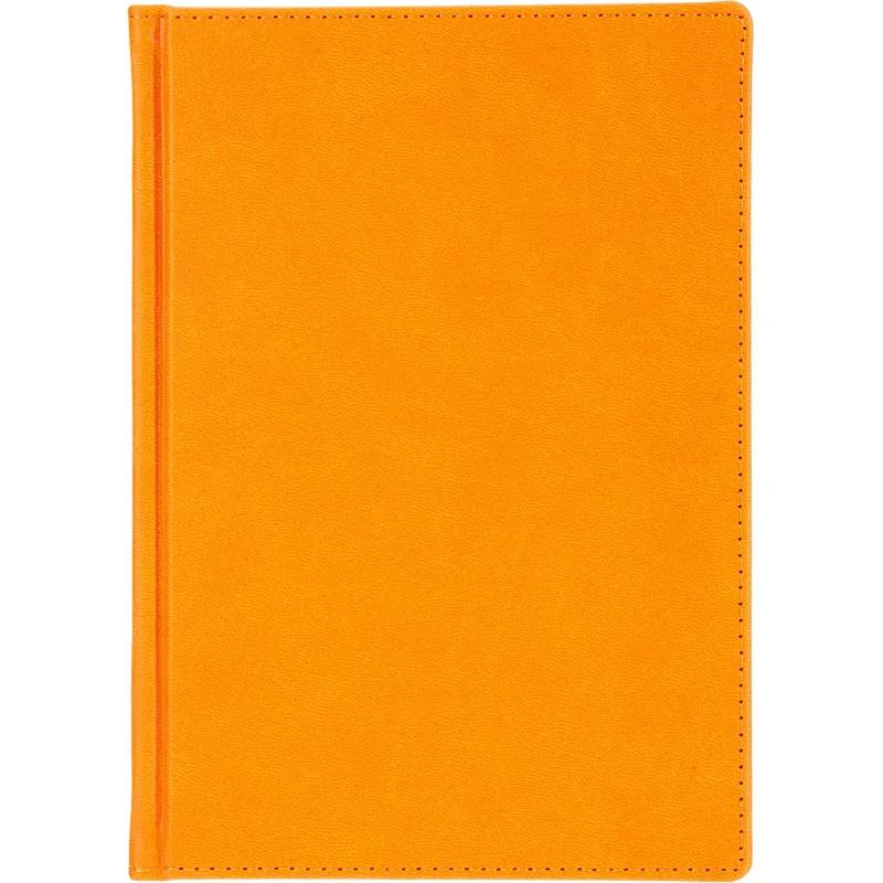 Ежедневник датированный 2026 А5+ VELVET оранжевый 3-123/06