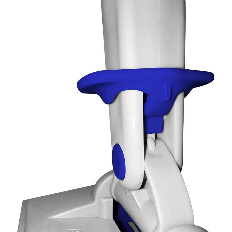 Держатель МОПа универс/зажимы, пластик LuscanProf  50х11см, серый/синий