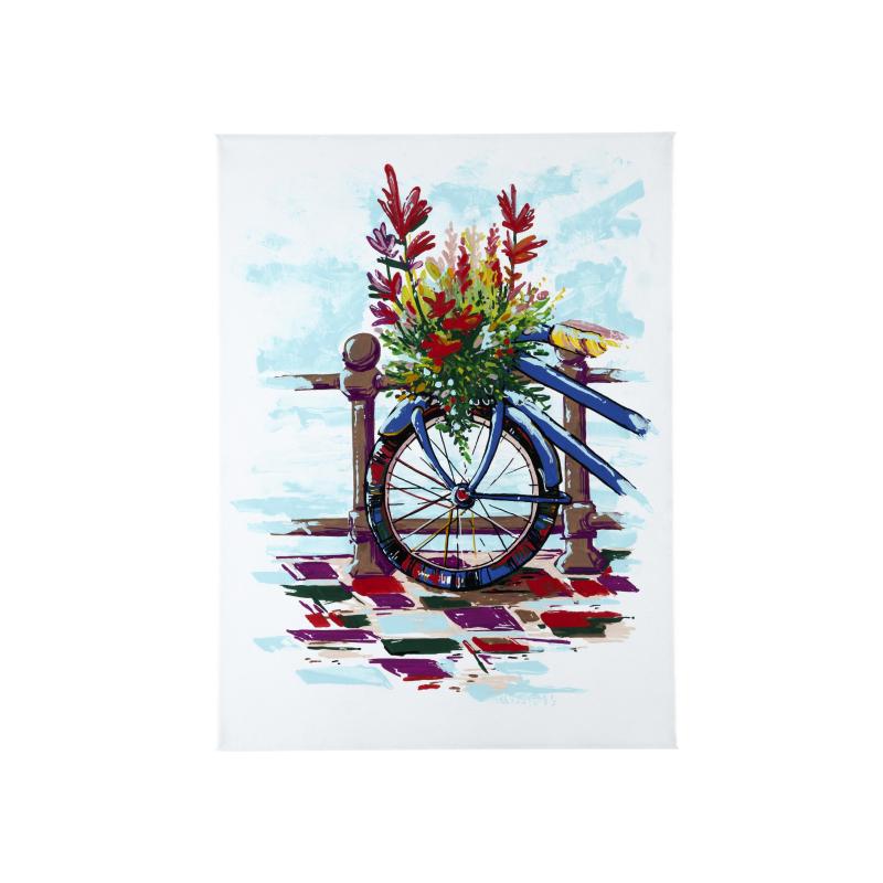 Маркер акриловый двусторонний 3D Edding 5400/927. Цвет Желто-зеленый