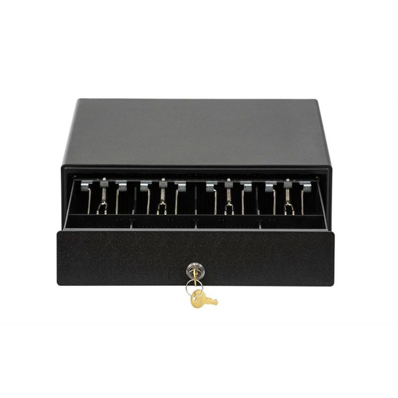 Денежный ящик АТОЛ SB-330-B черный, 330x380x90, механический