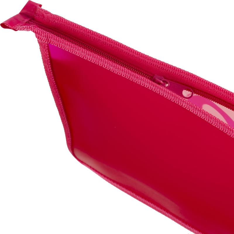 Папка для тетрадей А5 пластиковая, печать на картоне,молния сверху ПМ-А5-29