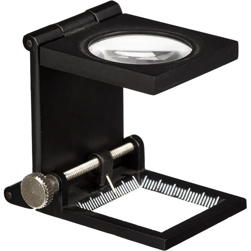 Лупа увеличение х8, диаметр 30мм, цв.черный