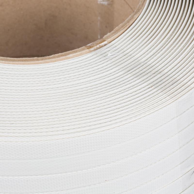 Стреппинг лента Полипропиленовая 19мм х 1,0 (1000 м.) Белая