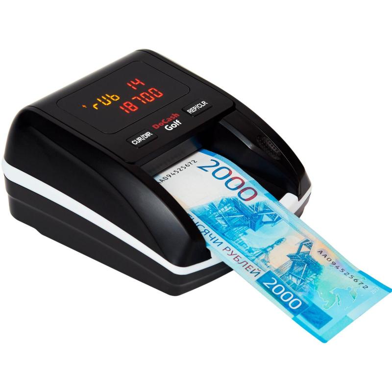 Детектор банкнот (валют) DoCash Golf V , автоматический (с АКБ) 