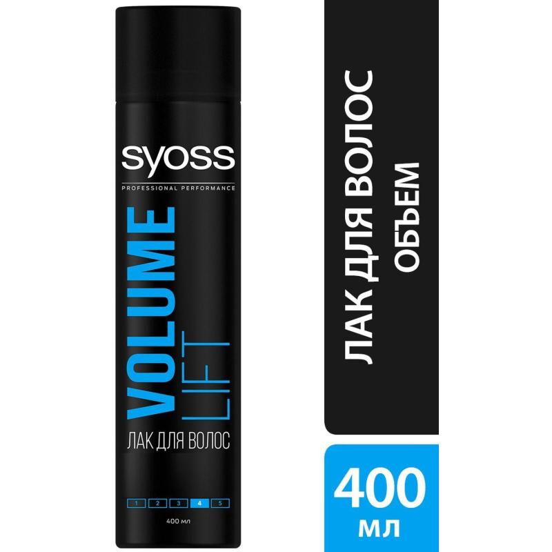 Лак для волос СЬЕСС VOLUME LIFT Объем экстрасильной фиксации 400мл