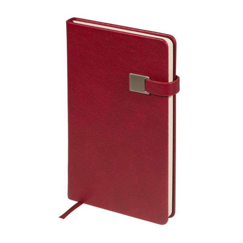 Ежедневник недатированный  А5 Premier (бордовый) 3-686/02
