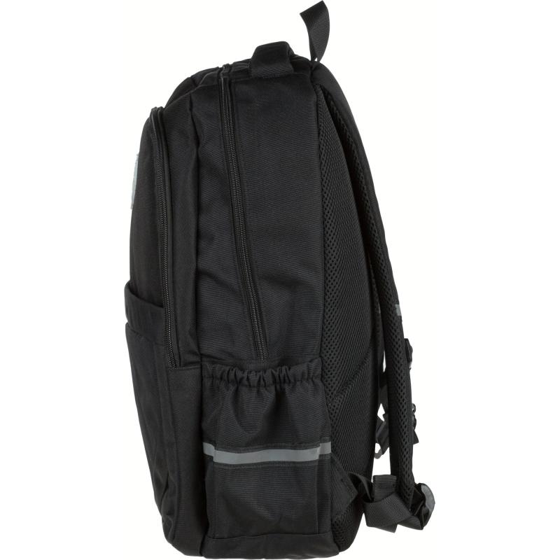 Рюкзак школьный Castle черный 45,5x31x14 см