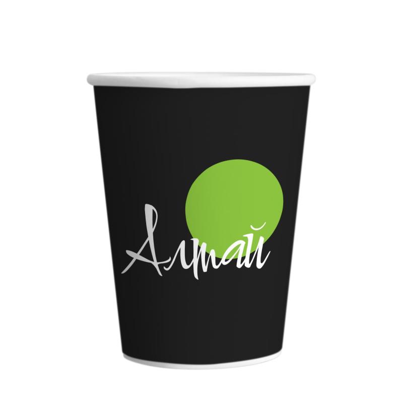 Стакан одноразовый бум 1сл 250 мл d-80мм Города 50шт/уп